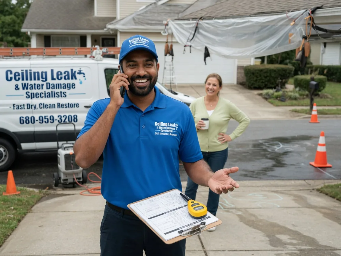 Ceiling Leak Cleanup Royersford, PA FAQs